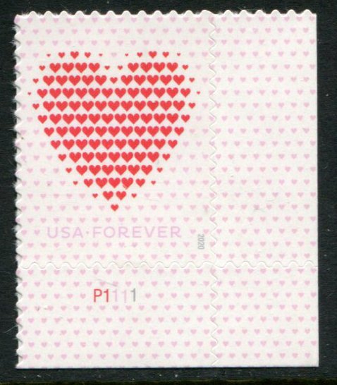 5431 US (55c) Love - All Hearts SA, MNH PNS