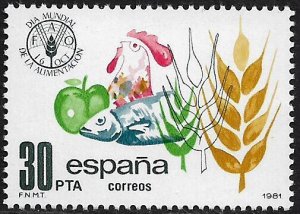 Spain #2251 MNH Stamp - World Food Day