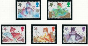 Great Britain 1124-28 MNH 1985 Christmas (ha1176)