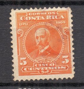 Costa Rica 1907 Early Issue Fine Used 5c. NW-231986