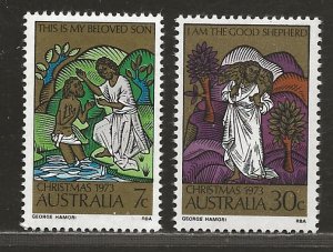 AUSTRALIA SC# 582-3   FVF/MNH