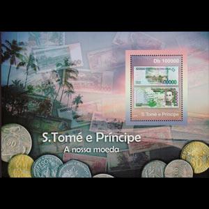 ST.THOMAS 2010 - Scott# 2355 S/S Banknotes NH