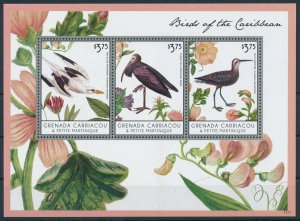 [108889] Carriacou & Petite Martinique 2013 Birds vögel Ibis Mini sheet MNH