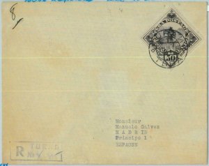 94257 - RUSSIA Touva TUVA - POSTAL HISTORY - REGISTERED COVER to  SPAIN  1935