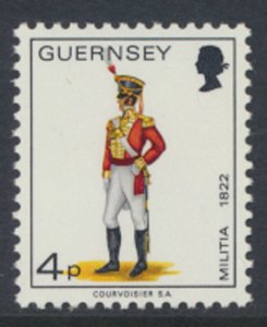 Guernsey SG 105  SC# 102 Militia  Mint Never Hinged see scan 