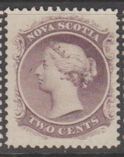 Canada Province - Nova Scotia Scott #9a Stamp - Mint Single