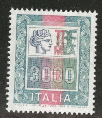 Italy Scott 1293 MNH** 1979 3000 Lire stamp