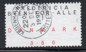 Denmark Sc 927 1990 Frederica Town for All stamp used