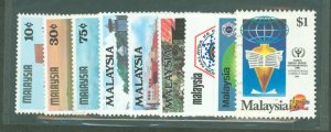 Malaysia #162-169/430  Single (Complete Set)