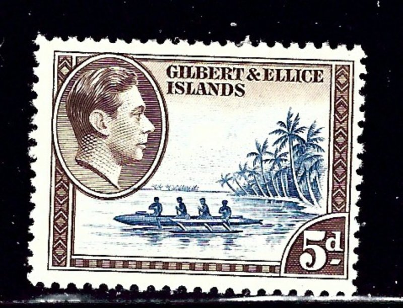 Gilbert and Ellice 46 MH 1939 issue    (ap1251)