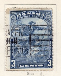 Canada 1934 Early Issue Fine Used 3c. NW-270210