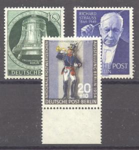 Berlin, 3 better MNH stamps, no faults