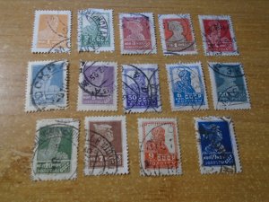 Russia  #  276-82/284-86/288-88B  used