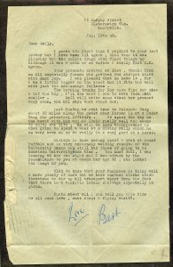 Australia 1948 Airmail letter Melbourne to San Francisco