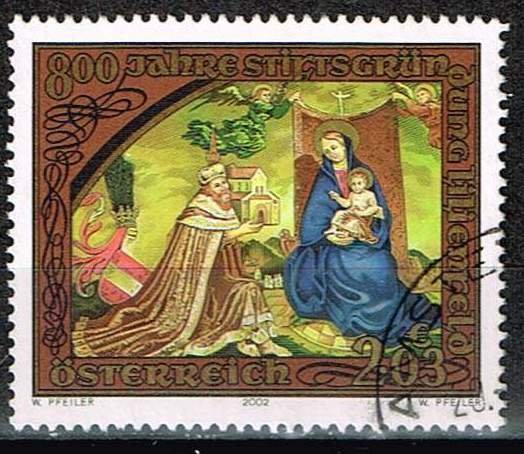 Austria 2002,Sc.#1892 used, Monastery Lilienfeld, 800th anniversary