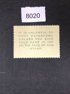 MOMEN: US STAMPS # RW25 MINT OG NH VF LOT #B 8020