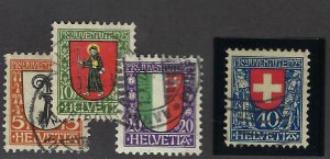 Switzerland SC B25-B28 Used F-VF SCV$44.80...Take a Look!