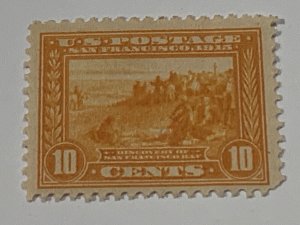 US Stamps - Scott # 400 - Mint OG Hinged - 10 C San Francisco Bay