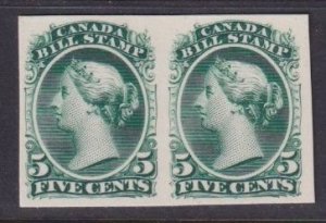 Canada FB22TC Trial Colour Plate Proof Pair