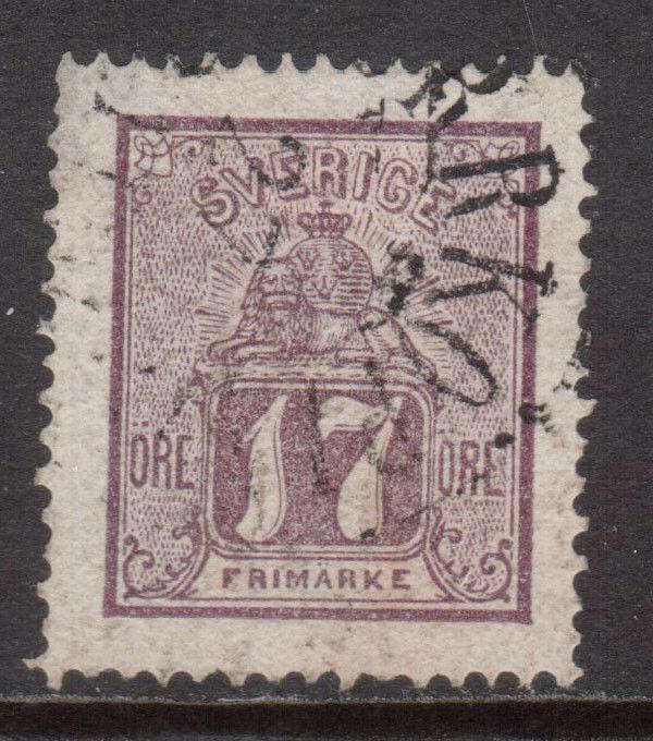 Sweden #14 Very Fine Used