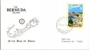 Bermuda, Worldwide First Day Cover, Ships