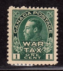 $Canada Sc#MR1 M/NH/F-VF+, OG, sound War Tax stamp, Cv. $60