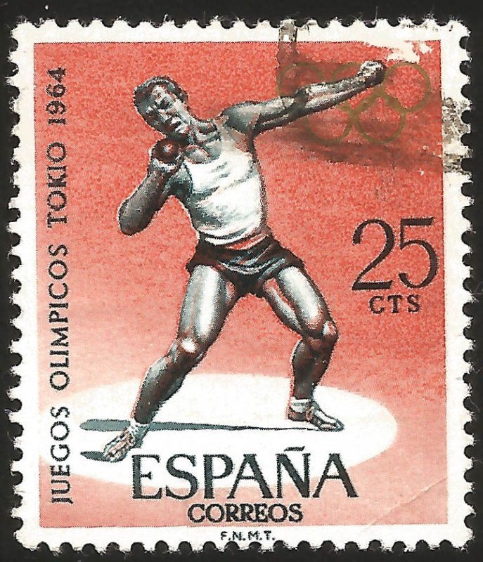 V) 1964 ESPAÑA, OLYMPIC GAME TOKIO 1964, MNH