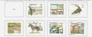 2000 Zimbabwe SC #836-53 PICTORIAL DEFINITIVES used stamps