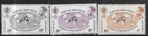 Ethopia #383-385 Malaria (M)  CV$4.40