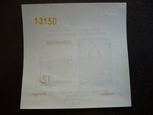 Stamps - Cuba - Scott# C149a - Mint Hinged Souvenir Sheet Imperf