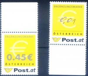 Complementary postage 2003.