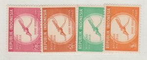 Indonesia Scott #502-505 Stamp - Mint NH Set