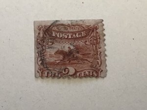 United States 1869 Pony Express used  stamp A14106