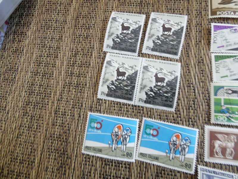 MINT STAMPS FROM  ITALY   SOME DUPLICATES