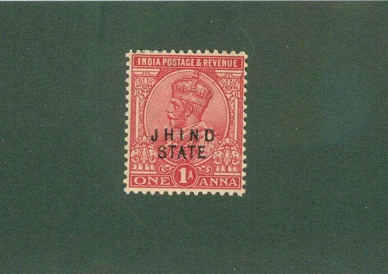 INDIA-CONVENTION STATE JIND 82 MH  BIN$ 0.50