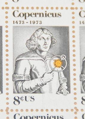 1973 sheet, Nicolaus Copernicus Sc# 1488