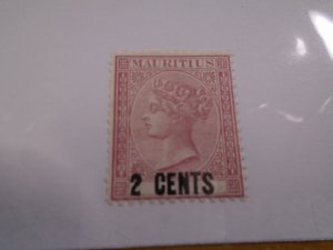 Mauritius  #  50  MH