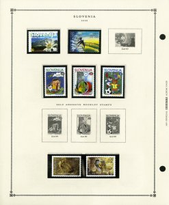 Slovenia All Mint NH 1997 to 2003 PO Fresh Stamp Collection