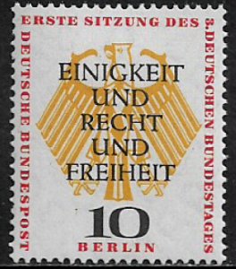 Germany: Berlin #9N158 MNH Stamp - Unity - 1/3 Cat.