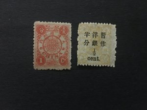 China stamp, Genuine, imperial memorial,  overprint, MLH, List1978