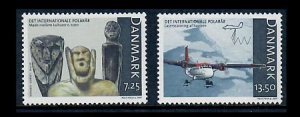 Denmark 1372-1373 International Polar Year Set of two MNH