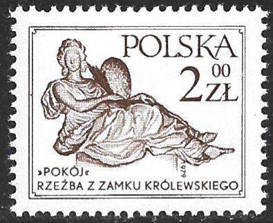 POLAND 1978-79 2z PEACE by Andre Le Brun Issue Sc 2286 MNH