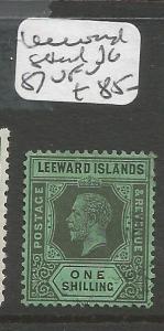 Leeward Islands SG 87 VFU (10cva)