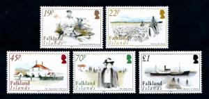 [71845] Falkland Islands 2004 Sheep Wool Industry MNH