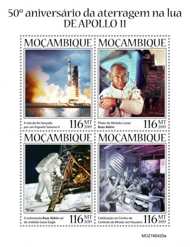 MOZAMBIQUE (MOÇAMBIQUE) / 2019 Apollo 11.