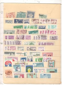 SOUTH KOREA COLLECTION ON STOCK SHEETS, BOTH MINT/USED