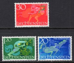 Liechtenstein 421-423 MNH VF