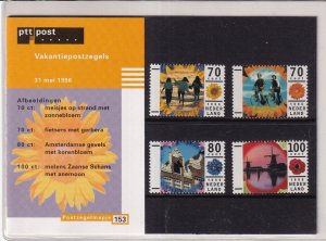 SA26c Netherlands 1996 Holidays, presentation pack