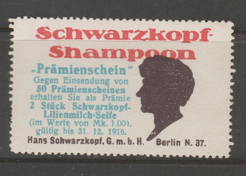 Cinderella revenue fiscal stamp 9-9-24 Germany 