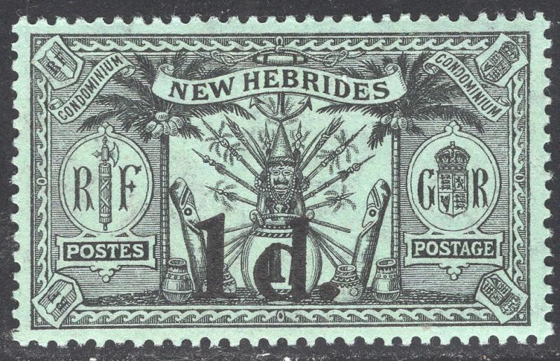 NEW HEBRIDES-BRITISH SCOTT 27